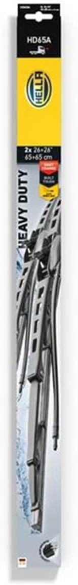 HELLA 9XW 206 480-831 Heavy Duty Scheibenwischer - HD65A - Bügelwischerblatt - für Links-/Rechtslenk