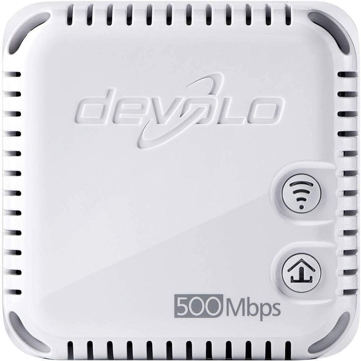 devolo dLAN 500 WiFi Powerline (Internet über die Steckdose, WLAN, 1x LAN Port, 1x Powerlan Adapter,