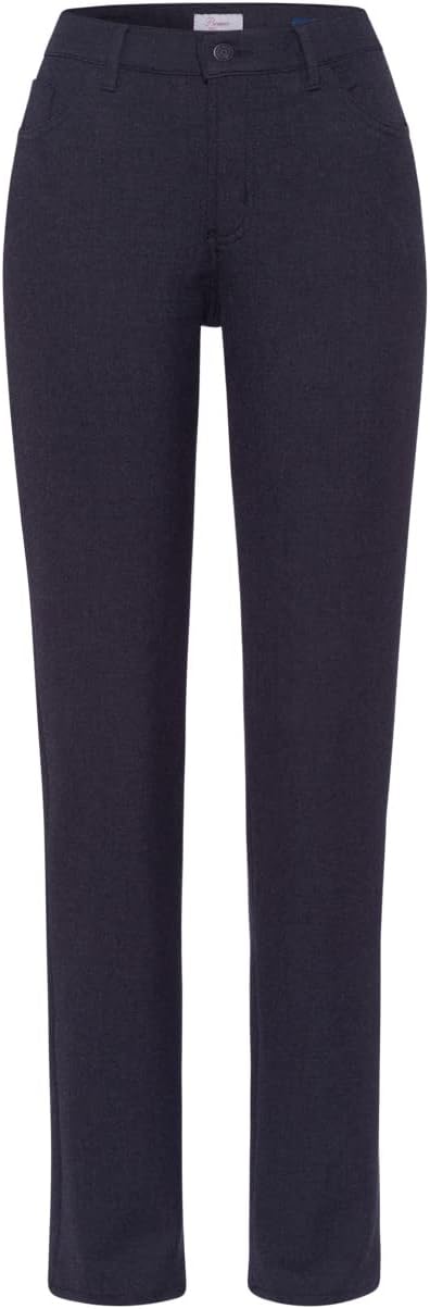 Pioneer Damen Straight Leg Jeans KATE 34W / 28L Dunkelgrau Melange (9501), 34W / 28L Dunkelgrau Mela