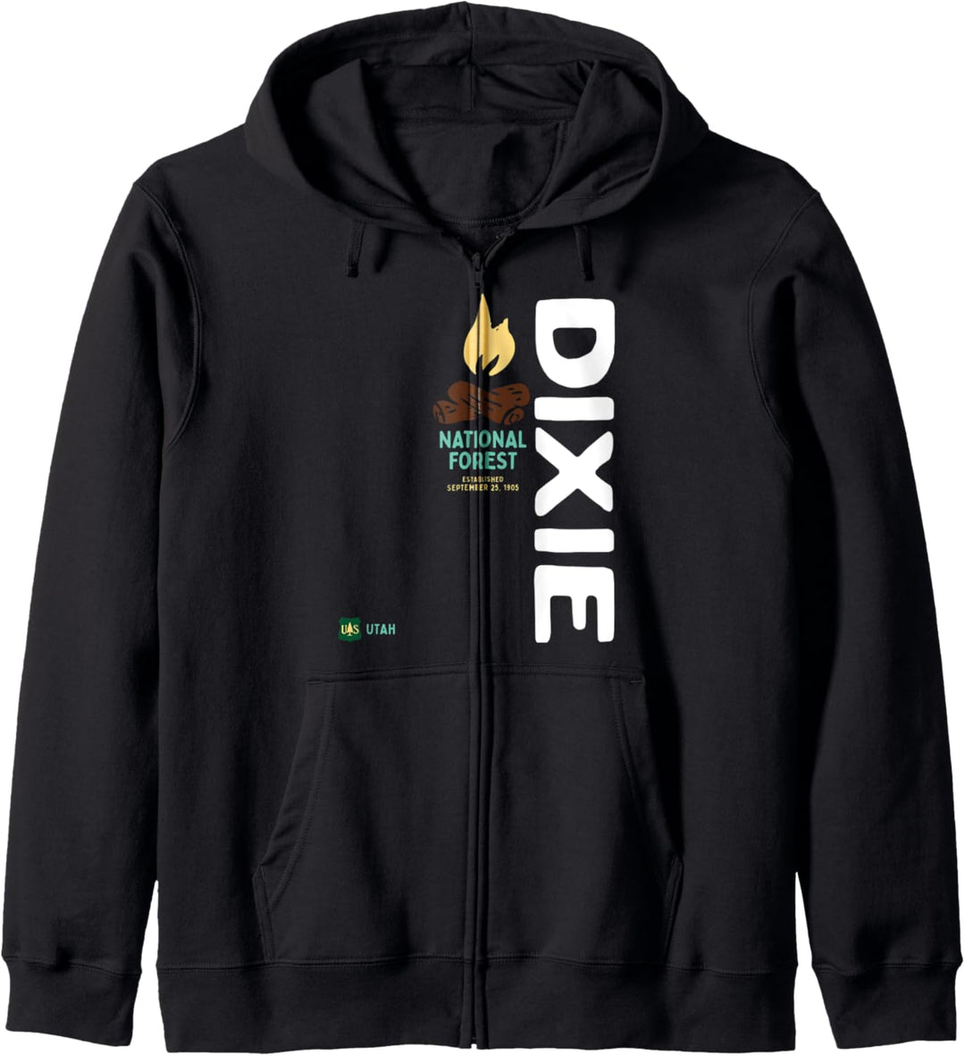 Dixie National Forest Vertikale Gestaltung Utah Kapuzenjacke