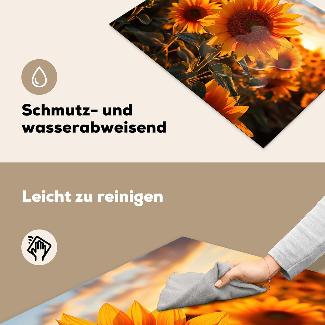 Herdabdeckplatte Einteilig Ceranfeld Abdeckplatte Küche Deko Ceranfeldabdeckung Herdabdeckung Indukt