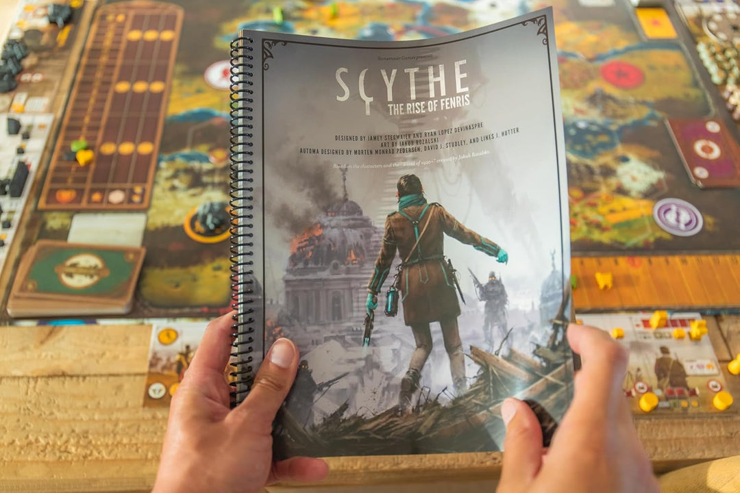 Stonemaier Games STM637 Scythe: The Rise of Fenris, Mixed Colours Scythe Expansion: The Rise of Fenr