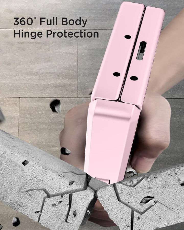 Miimall Kompatibel mit Samsung Galaxy Z Fold 7 Magnetisch Hülle, Anti-SPY Displayschutz & Scharniers
