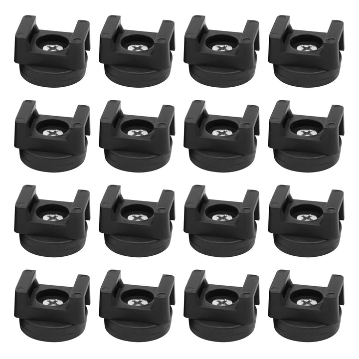 Magnetische Kabelbinder Halterung, 20 Stück 22 mm Basis Magnet Kabelklemmen Kabelmanagement Clips Ma