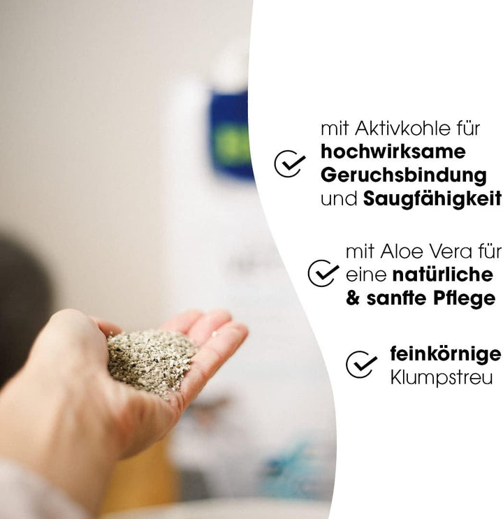 Biokat's Diamond Care Classic Katzenstreu ohne Duft - 2 Sack (2 x 10 L), 2 x 10 L