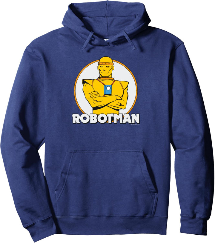 Justice League Robotman Pullover Hoodie