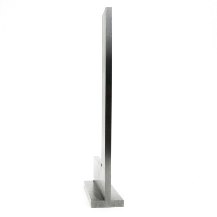 PIMALDAUM® Anschlagwinkel, 90°-Flachwinkel mit Anschlag gem. DIN 875/0, Edelstahl (Metall, 150x100 m