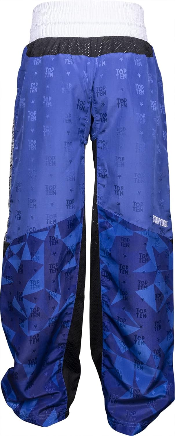 TOP TEN Kickboxhose „Prism“ M Blau, M Blau