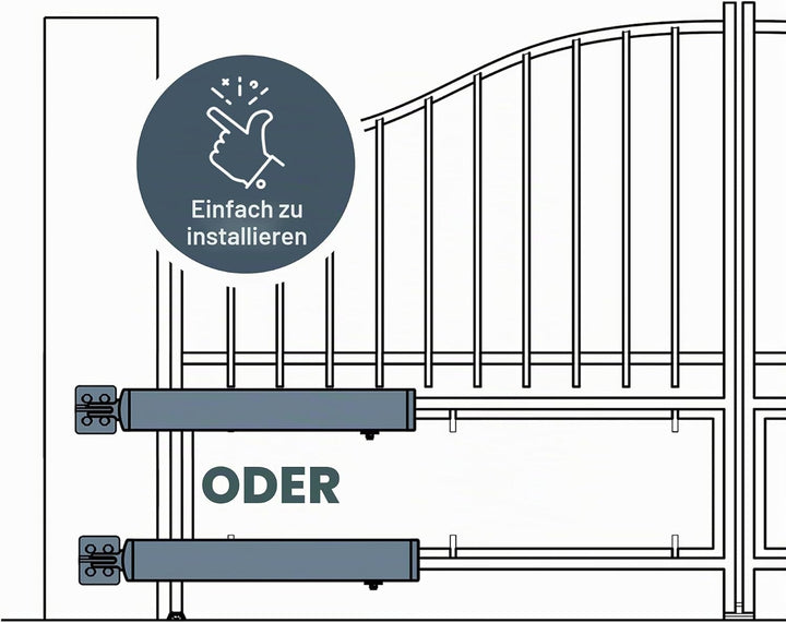 Avidsen 114173 Teha 410, Schwarz
