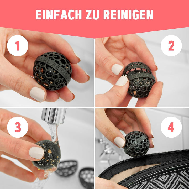 Sauberkugel® Taschenreiniger (3er Set Springfield Collection) – Wiederverwendbare Taschenreiniger Sa
