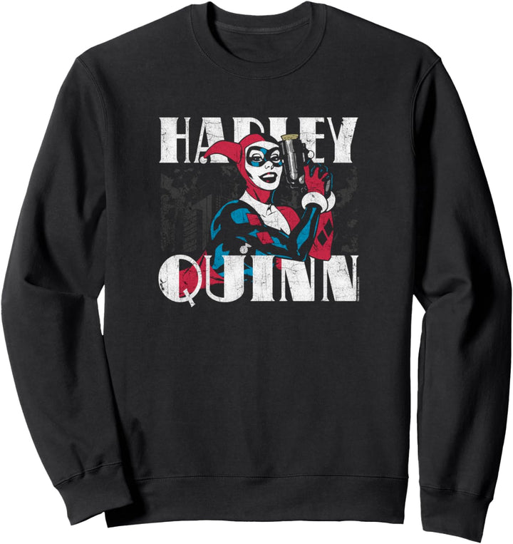 Harley Quinn Bold Sweatshirt