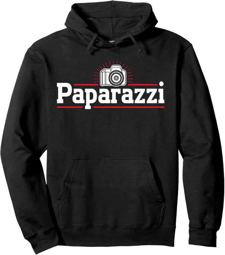 Fotografie Kamera Objektiv Retro Paparazzi Pullover Hoodie