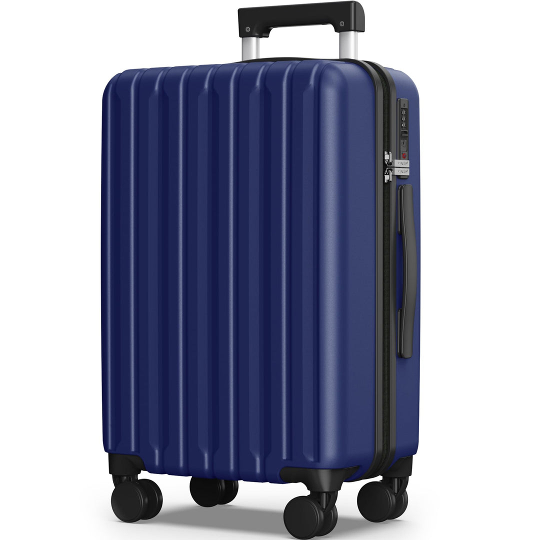 SHOWKOO Koffer Gross 75cm Hartschale Leicht Reisekoffer Polycarbonat Erweiterbar Haltbar Trolley Han