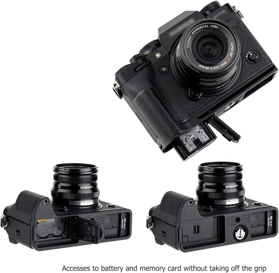 Handgriff Kameragriff Metall L-Platte Schnellwechselhalterung für Fujifilm Fuji X-T4