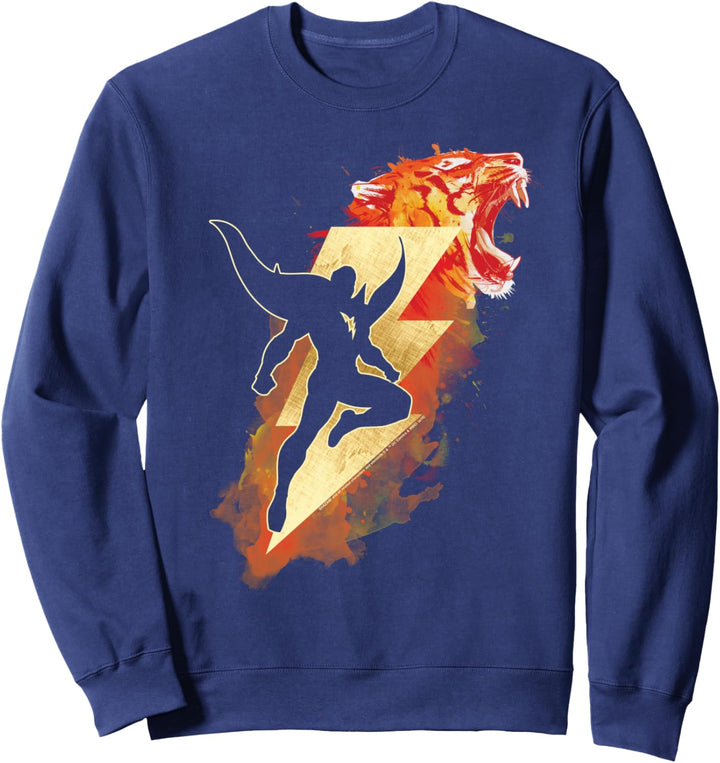 Shazam! Movie Tiger Bolt Sweatshirt
