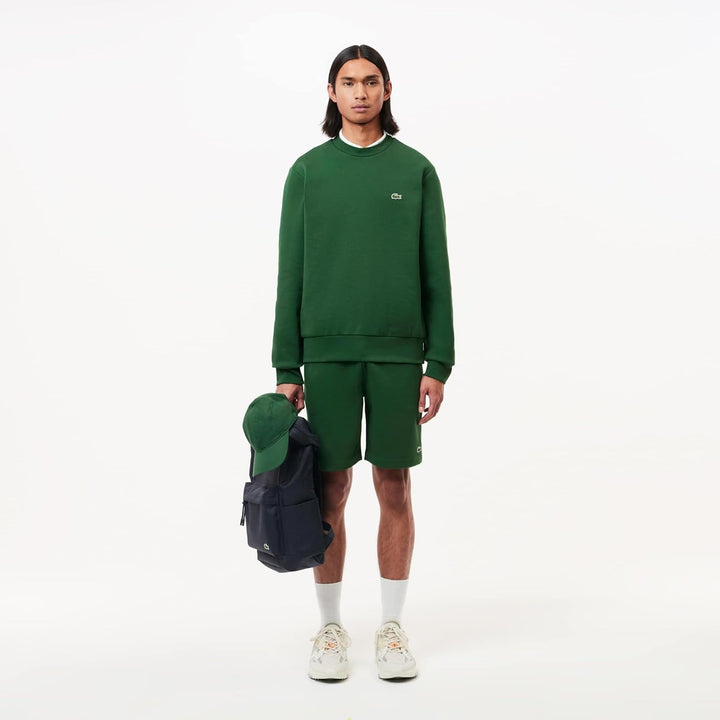 Lacoste Herren Kurze Trainingshose GH9627, Männer Sportshorts,Freizeithose,Regular Fit XXS Grün, XS
