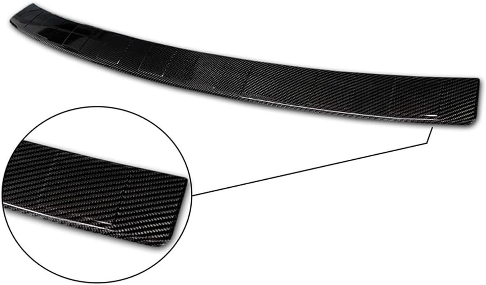 Avisa Echtes 3D Karbon Heckstossstangenschutz kompatibel mit Ford Kuga III ST-Line/Vignale/Hybrid 20