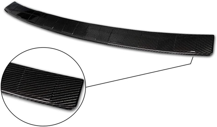 Avisa Echtes 3D Karbon Heckstossstangenschutz kompatibel mit Ford Kuga III ST-Line/Vignale/Hybrid 20