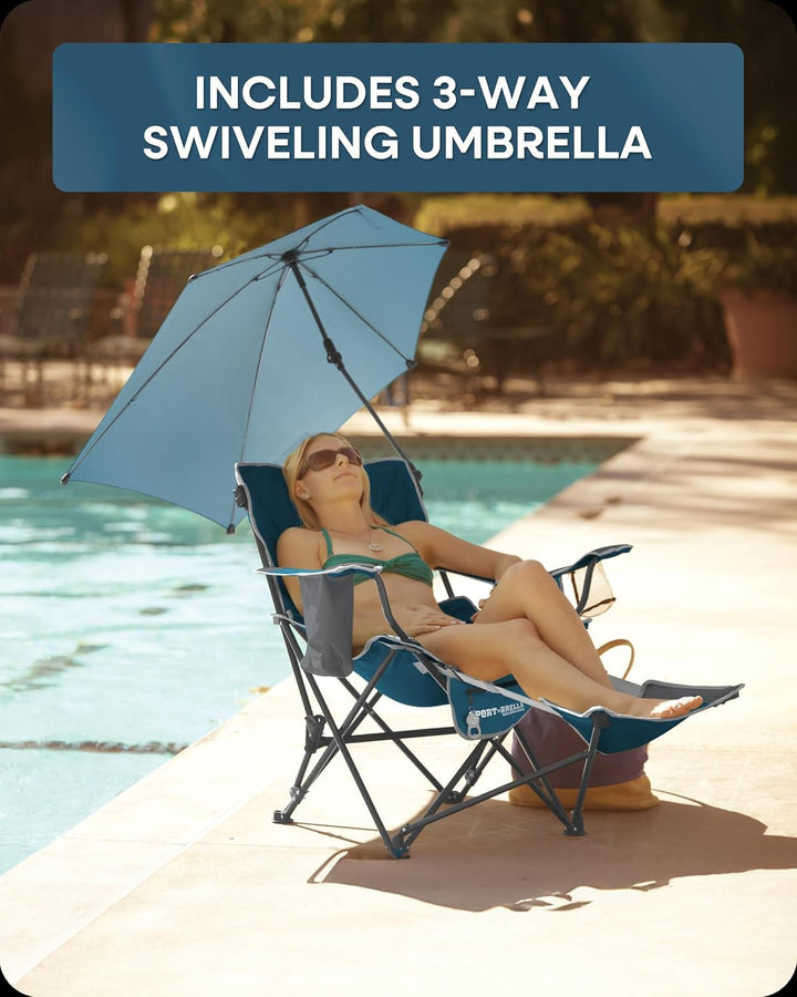 Sport-Brella Liege Stuhl Midnight Blue, Midnight Blue