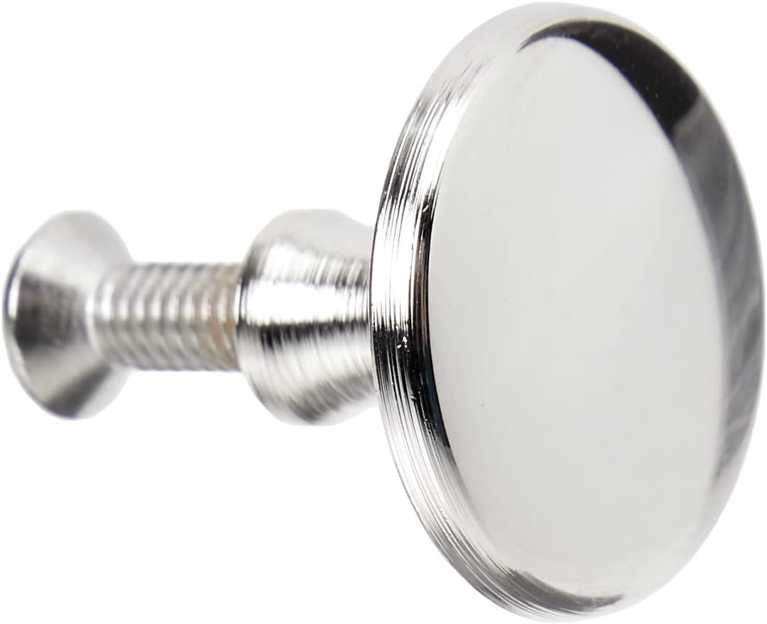 STAUB Knauf, Rund, 2 cm, Nickel, Für Bräter mit Durchmesser 10-12 cm, Silber Nickel 2 cm, Nickel 2 c