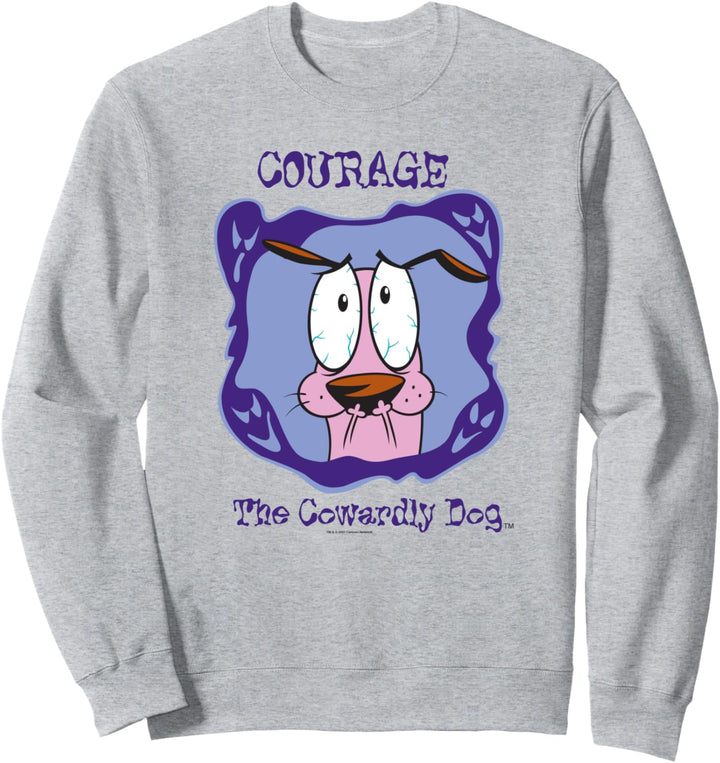 Courage the Cowardly Dog Courage The Cowardly Dog Sweatshirt