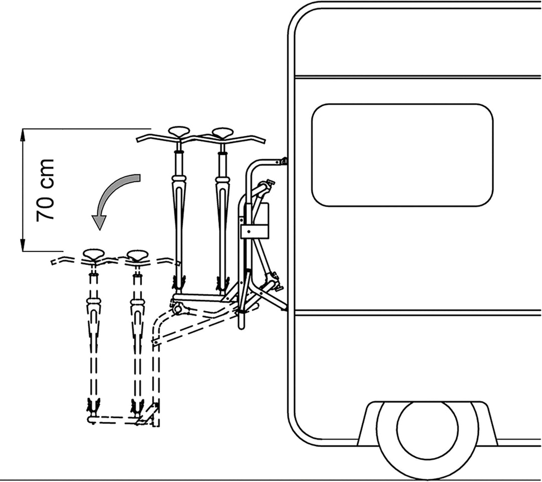 THULE Fahrradträger Lift manuell