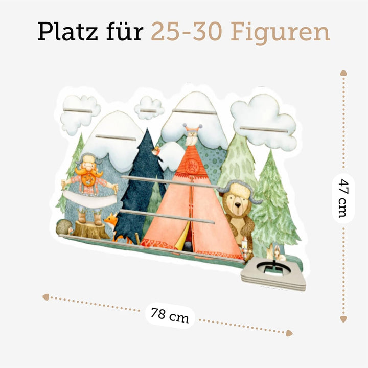 Farbklecks Collection Musikboxregal Holzfällergeschichte