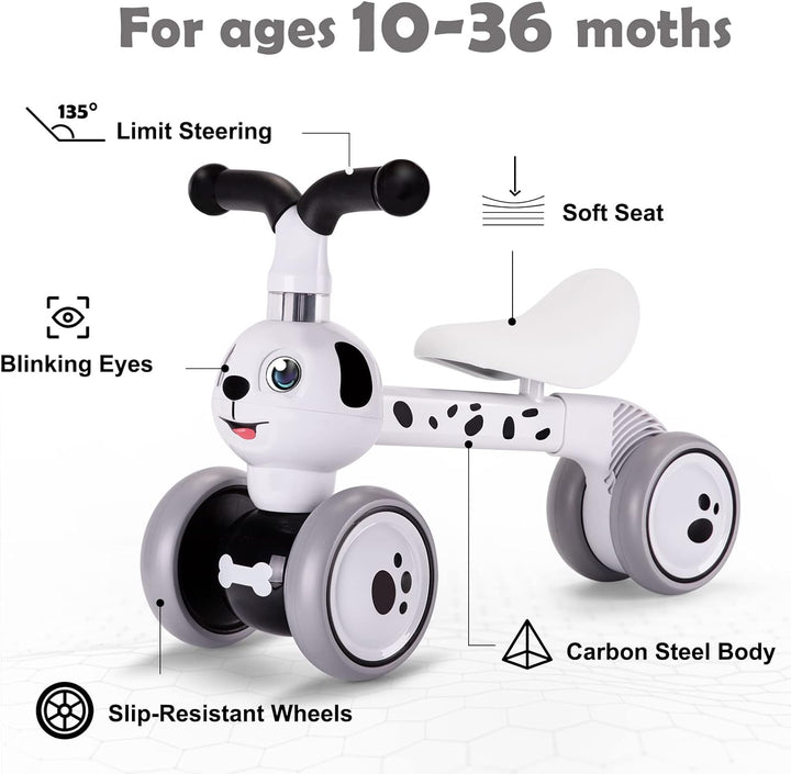 XIAPIA Kinder Laufrad ab 1 Jahr Lauflernrad für 10 - 36 Monate Baby, TÜV geprüft Erst Rutschrad Fahr