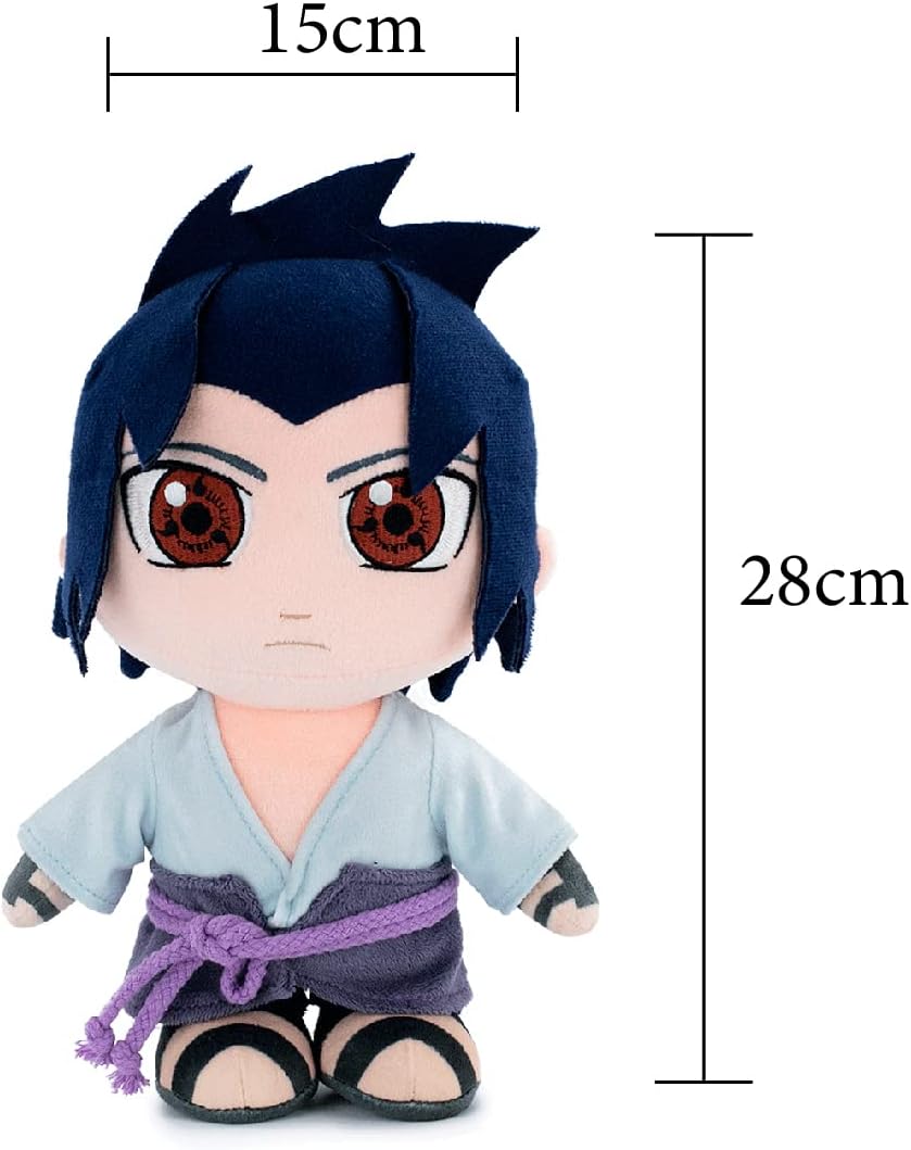 Plüschtier Naruto Sasuke 28 cm Super Soft - Anime Serie Naruto, Sasuke