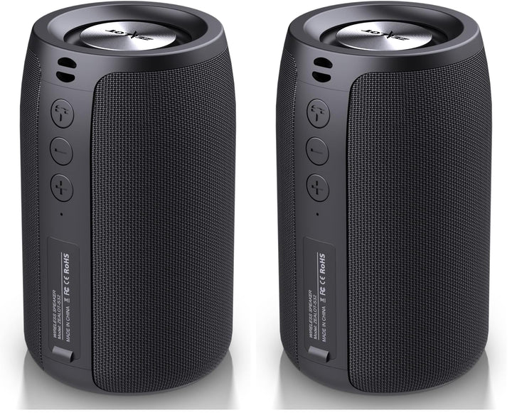 ZEALOT Bluetooth Lautsprecher,Musikbox mit USB/TF Karte/AUX,Bluetooth Box mit IPX5 Wasserdicht,12h S