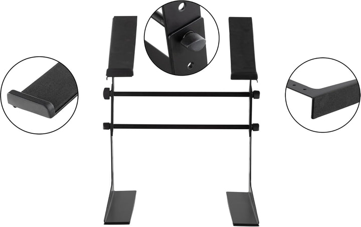 Pronomic LS-100 Laptopständer DJ Notebookstativ Laptop Stand (Höhenverstellbar, ideal für DJs & Musi
