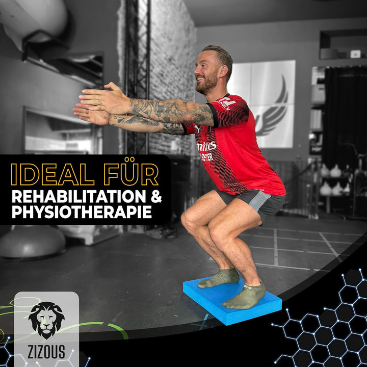 Balance Pad - Premium Balance Kissen für Gleichgewichtsübungen - Rutschfestes Balancekissen Physioth