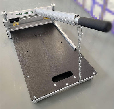 MantisTol 330mm Laminatschneider MC-330,Perfekt für Parkettarten,Laminat, Edelhölzer, Vinylpaneele,