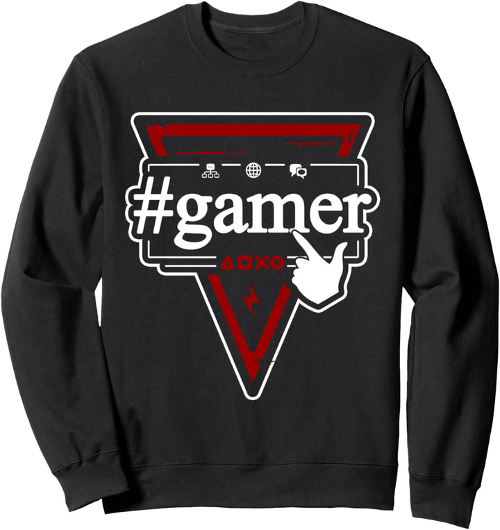 Gamer - Lustiges Zocker Nerd Geschenk Gaming Sweatshirt