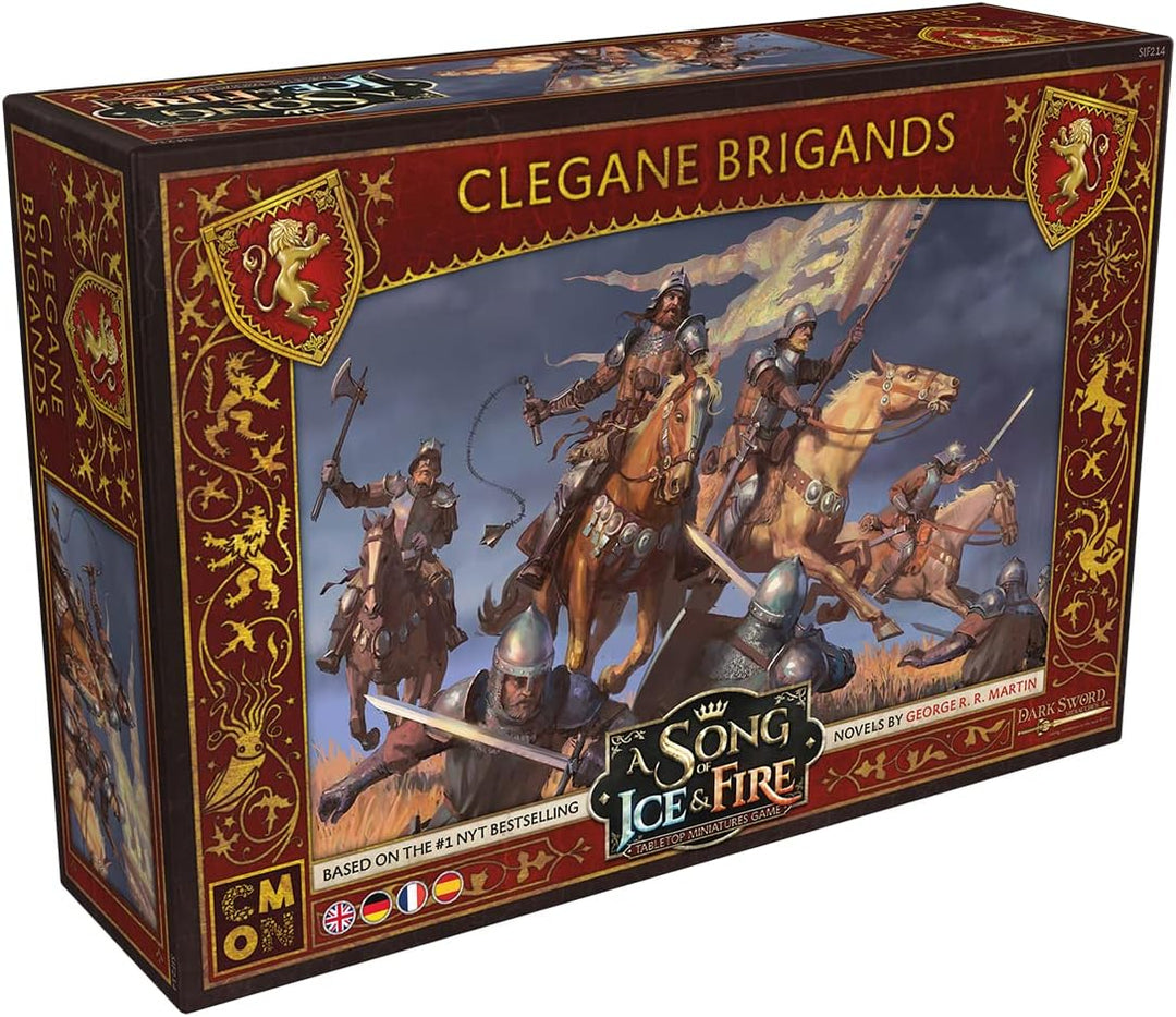 CMON | A Song of Ice & Fire – Briganten von Haus Clegane | Erweiterung | Tabletop | 2 Spieler | Ab 1