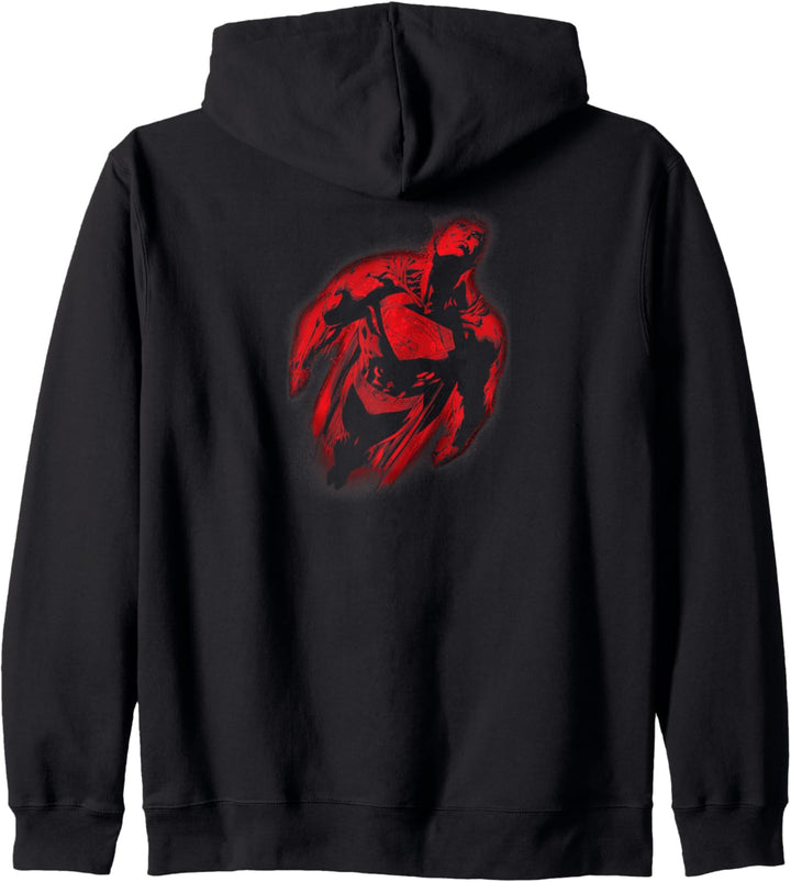 Superman Sprayed Supes Kapuzenjacke