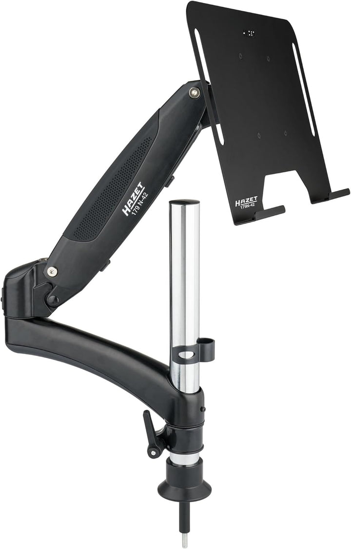 Hazet Laptop-Halter 179N-42, komplett mit VESA 75/100 und Klettband, Tragkraft 5 kg, passend Werksta