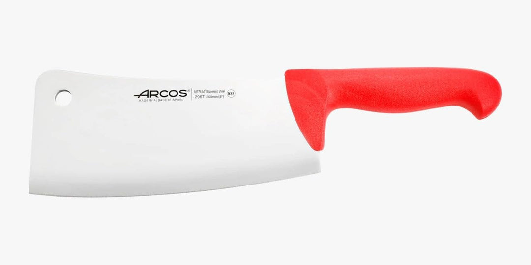 Arcos 296722 Serie 2900 - Hackmesser Metzgermesser -KlingeNitrumEdelstahl200mm-HandGriffPolypropylen