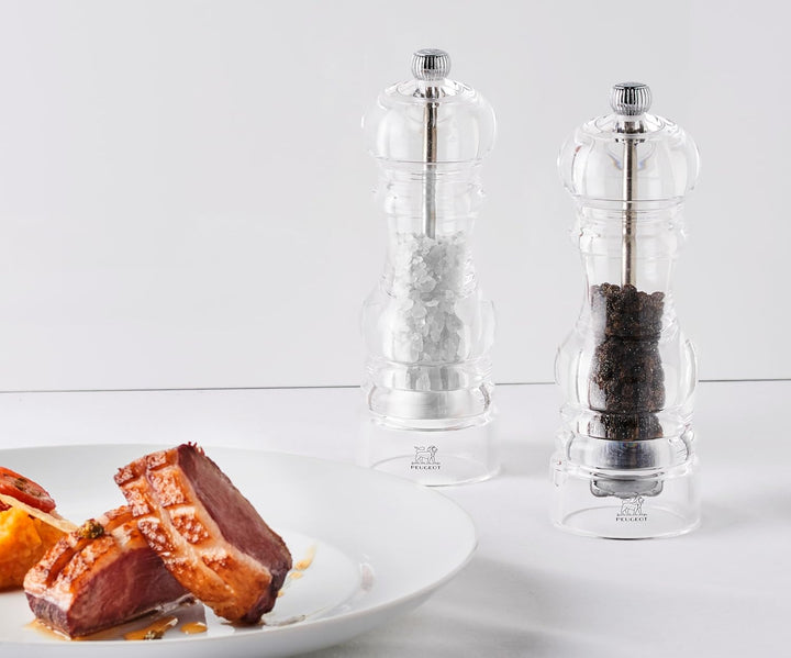 Peugeot 2/900818 Nancy Pfeffer-/Salzmühle Acryl, 5,9 x 5,9 x 18 cm, transparent, 18 cm