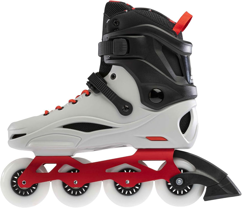 Rollerblade Herren Rb Pro X Inlineskate 270 Grey/Warm Red, 270 Grey/Warm Red