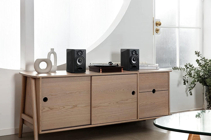 EDIFIER Studio R1380DB 2.0 Regallautsprecher-System (42 Watt) mit Bluetooth 5.1 (aptX). Infrarot-Fer