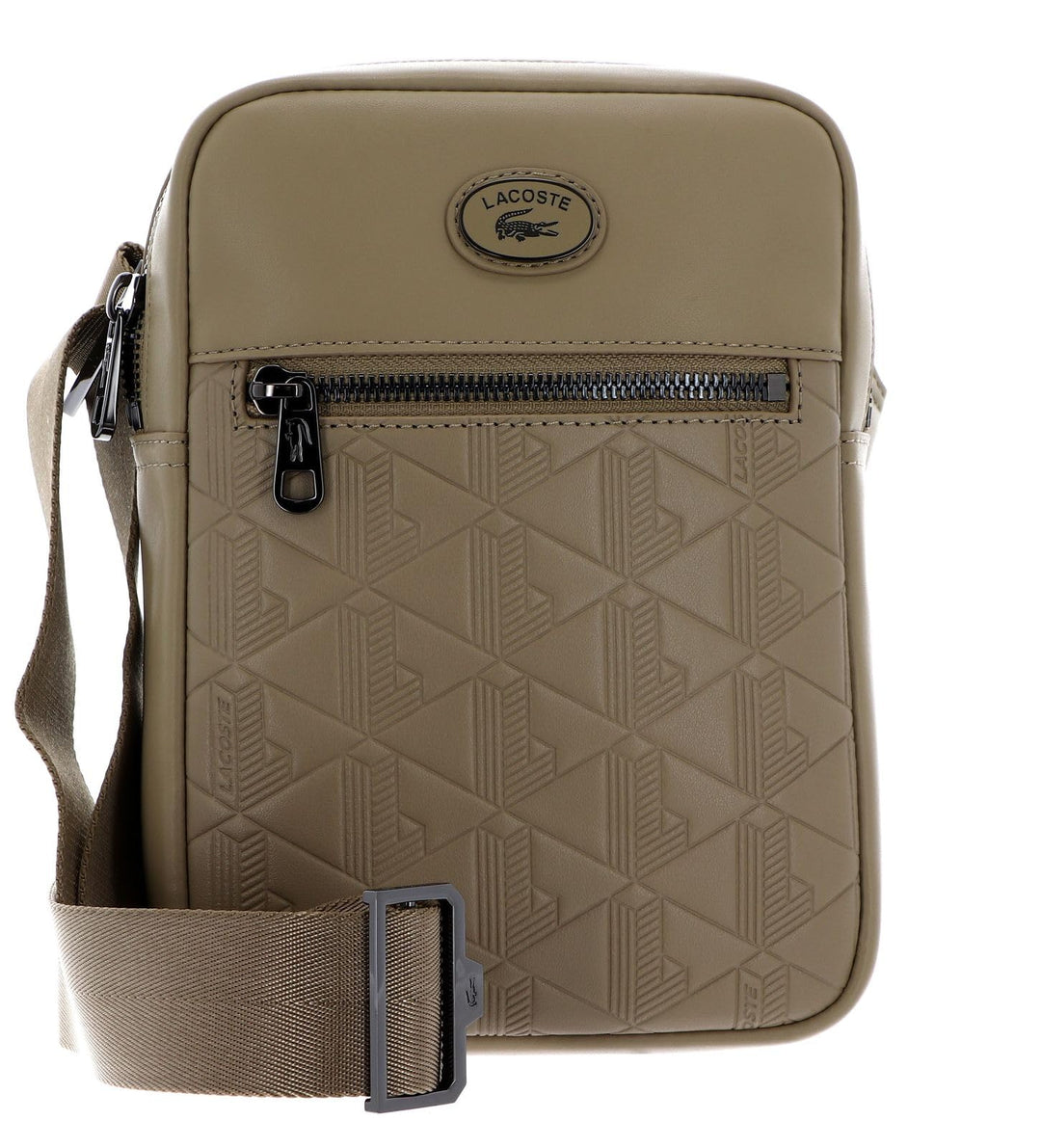 Lacoste Herren Nh4486mr Handtasche Beige, Beige