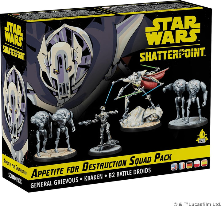 Atomic Mass Games | Star Wars: Shatterpoint – Hunger auf Zerstörung | Squad-Erweiterung | Tabletop |