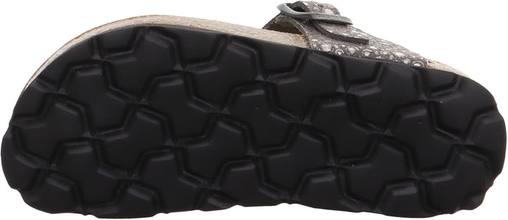 Superfit Girl's Fussbettpantoffel Mule 24 EU Schwarz 0010, 24 EU Schwarz 0010
