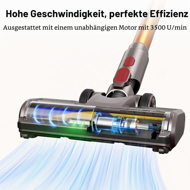 Bürste Kompatibel für Dyson V7 / V8 / V10 / V11 / V15 Staubsauger, Bodenbürste Zubehör Ersatzteil Tu