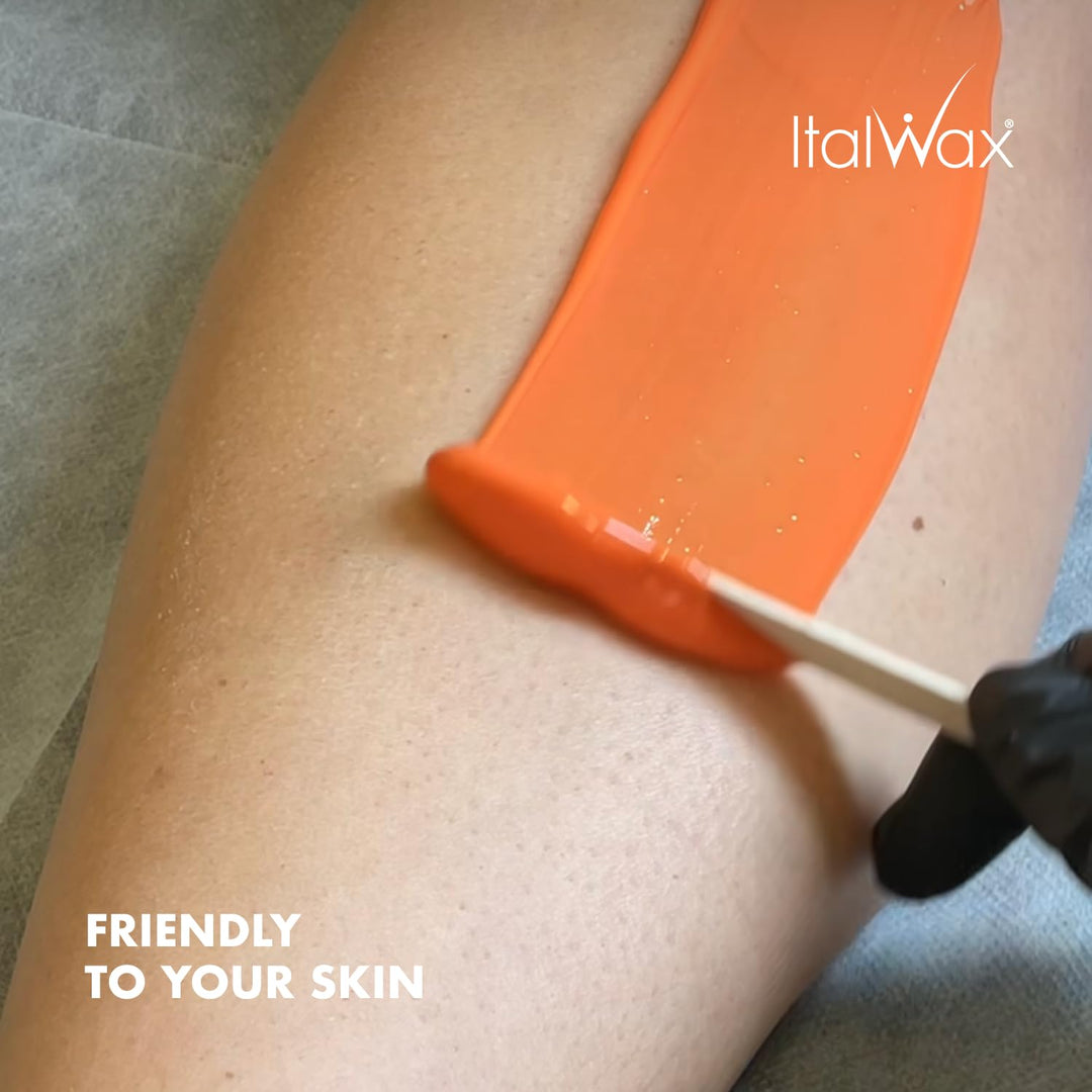 Italwax Top Line Coral - 450g - Waxing Perlen für Haarentfernung – Duftlos - Synthetische Formulieru