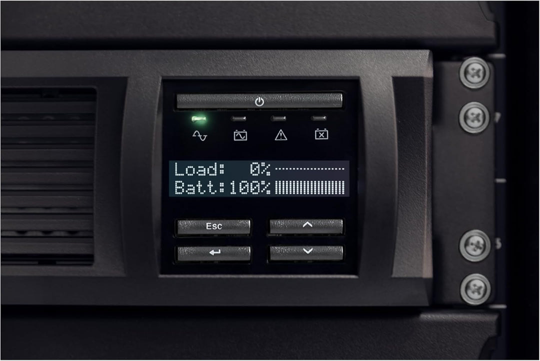 APC Smart-UPS 750VA RM 2U LCD Network USB 5min Runtime 500W