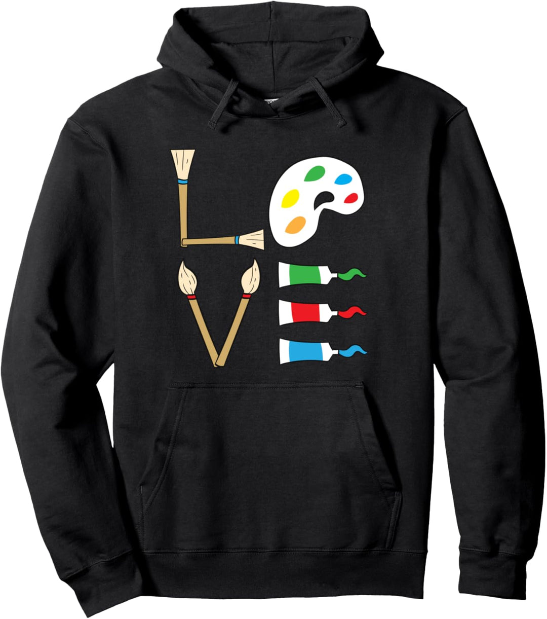 Künstler Malerei Zeichnung Zeichnung Aquarell Malerei Pullover Hoodie