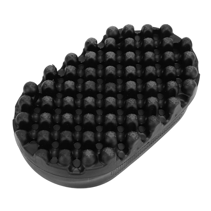 Lockenbürste aus Silikon, Gedrehte Lockenbürste, Lockenbürste für Afro Haare, Waschbarer Afro Zopf D