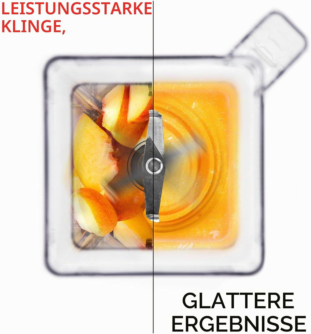 Blendtec 40-630-53 WildSide Jar Behälter, 2.66 L, Transparent WildSide, Glas, WildSide, Glas